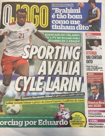 Cyle Larin Transfer Rumour - O Jogo - 200716